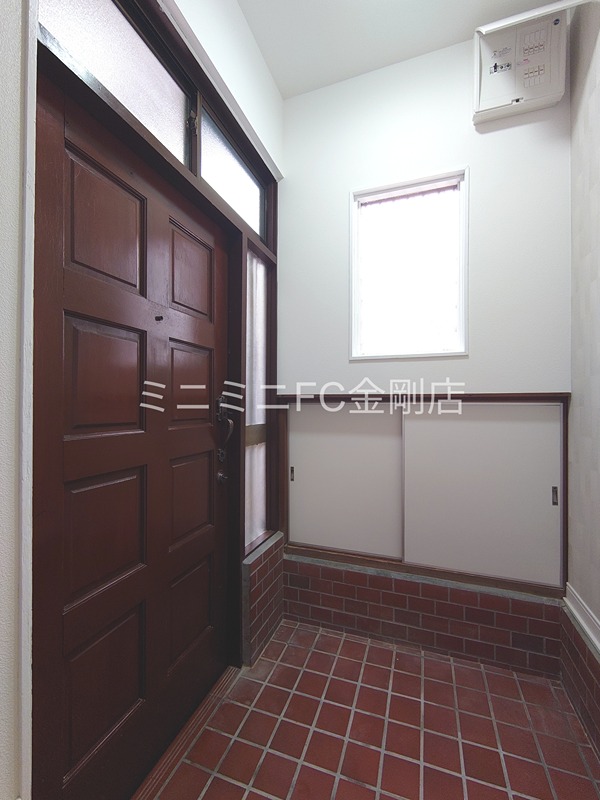 北野田貸家 玄関