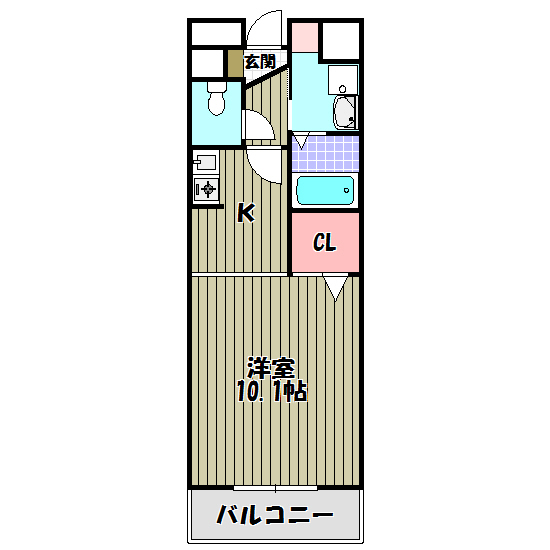 クレールメゾン 間取り図