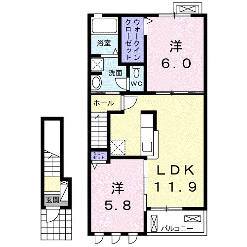 フラワー 間取り図