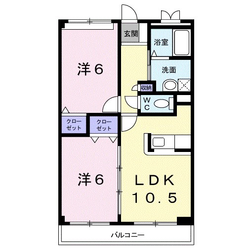 ローレルハイツ 間取り図