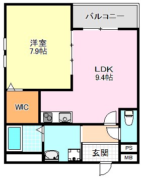 プリマヴェーラ高倉 間取り図