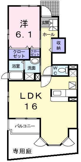 フォーリストベル 間取り図