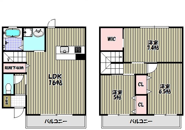 シャーメゾン泉ヶ丘  間取り図