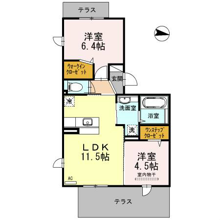 ファミリア金剛 間取り図