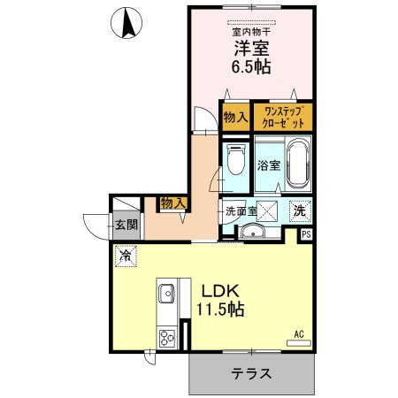 モア・サンハイム 間取り図