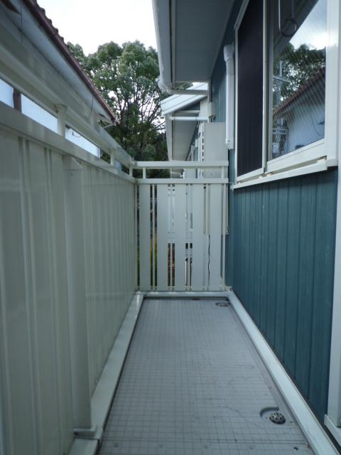 プチグリーン ベランダ