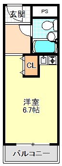 本多ビルディ 間取り図
