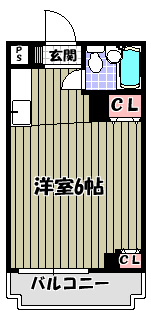 パウゼ河内長野駅前 間取り図