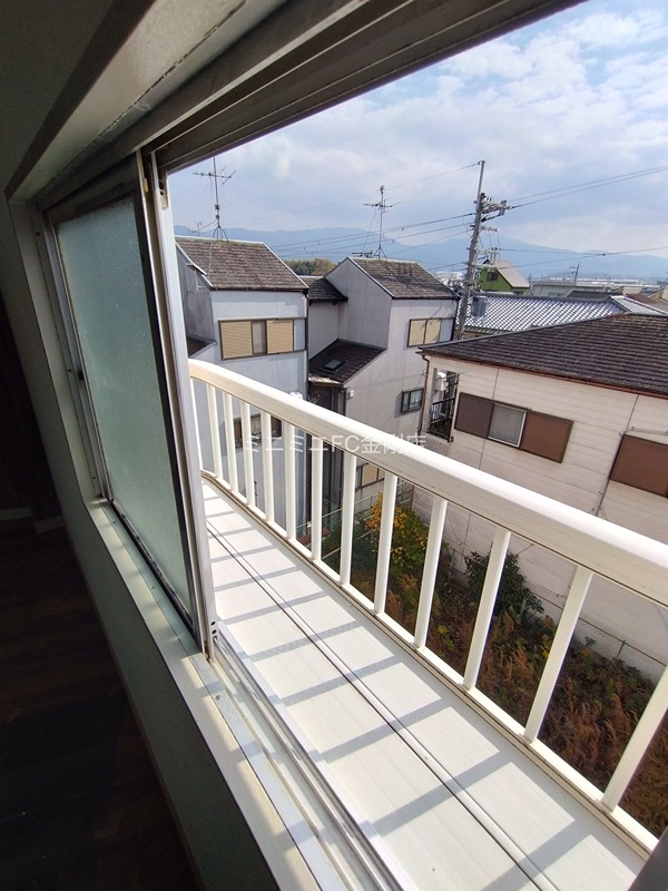 ハイツまほろば ベランダ