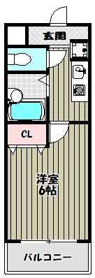 メゾン和泉 間取り図