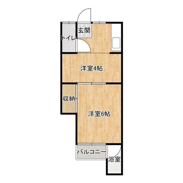 トキワ荘 間取り図