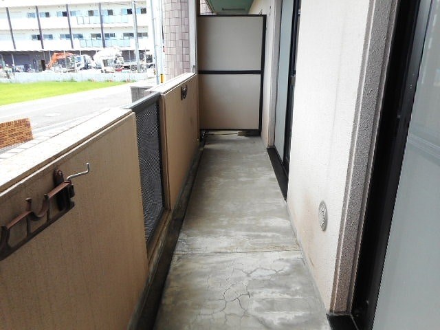 ラルジュウエスト ベランダ