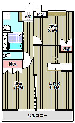 ハーフパッチ 間取り図