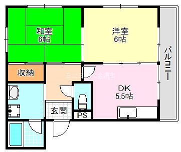 Pine Land 間取り図