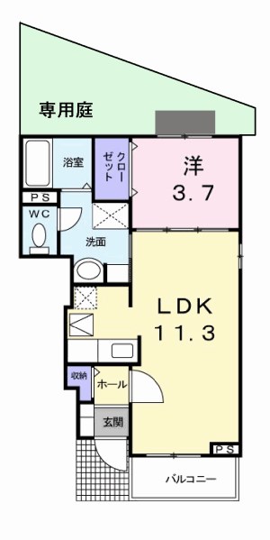クレメント 間取り図