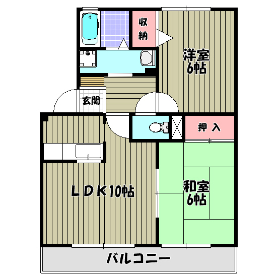 サンモール西井 間取り図