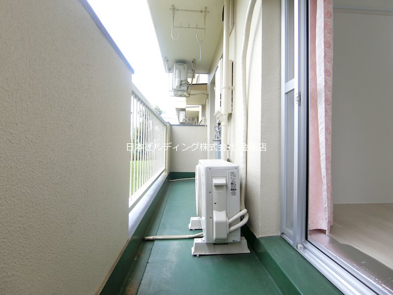 金剛第三住宅　224棟 ベランダ