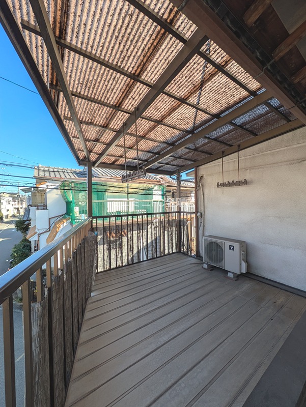 辻之戸建 ベランダ