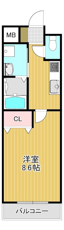 光明池レジーナ 間取り図