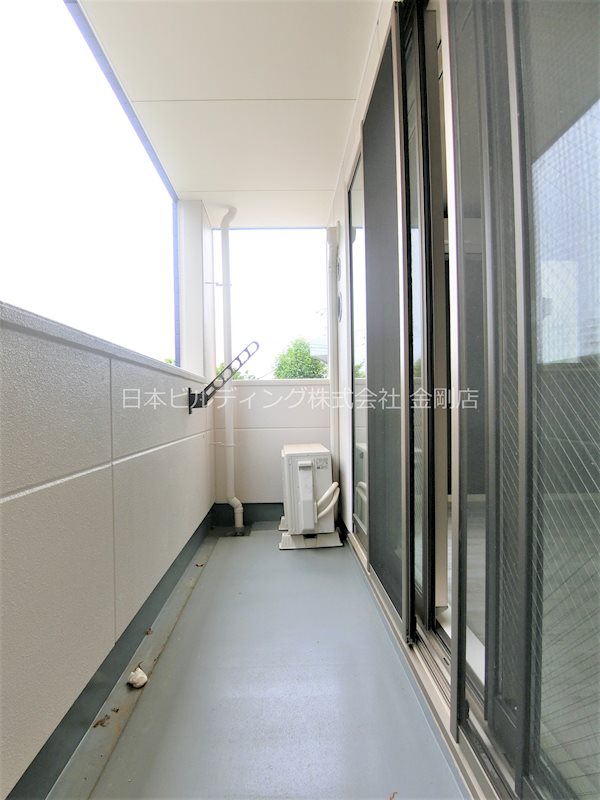 光明池レジーナ ベランダ