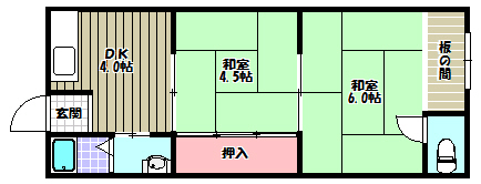 ひとみマンション 間取り図