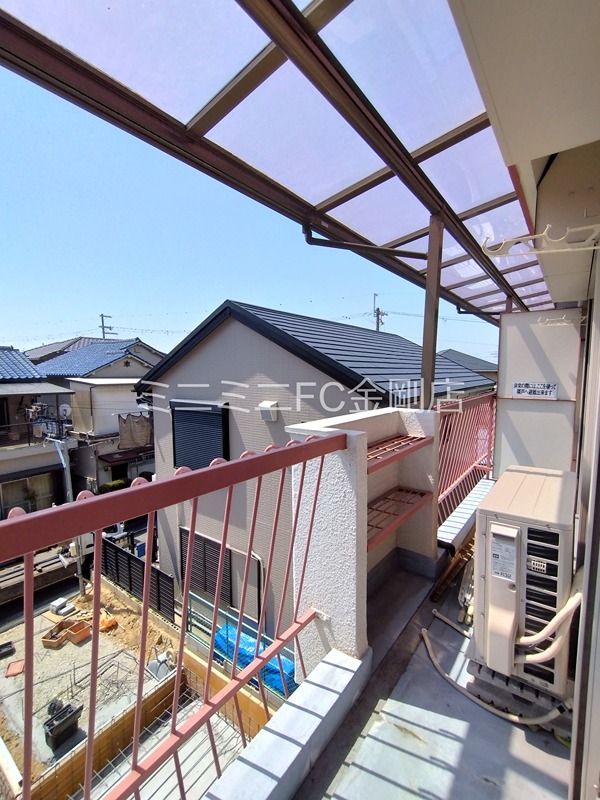 マンション宝寿 ベランダ