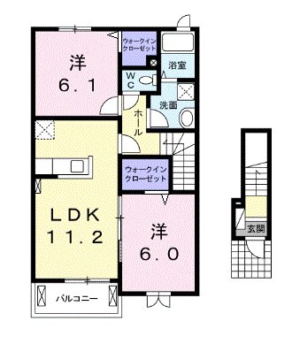 サウスランド 間取り図