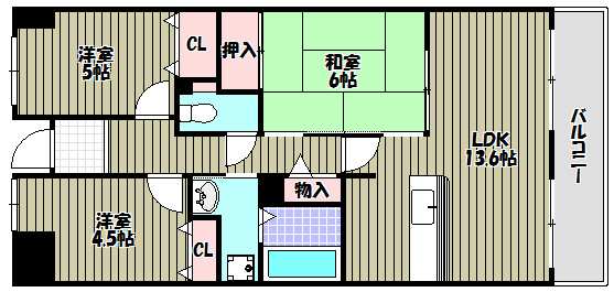 グランドヒルズ光明池 間取り図