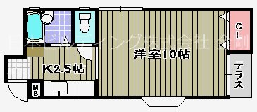 ハイツサンマルク 間取り図