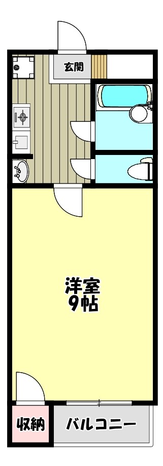 アミューズＳＵＧＡ 間取り図