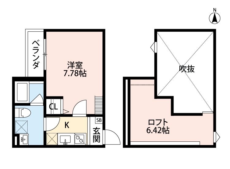 ケイティハイツ4 間取り図