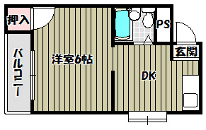 プレアール白鷺 間取り図