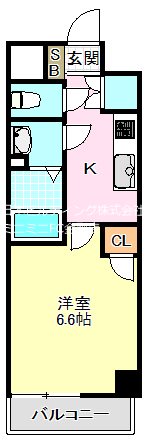 フォレストインサイド深井 間取り図
