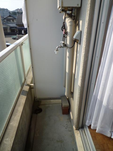 ハイツタキダニ ベランダ