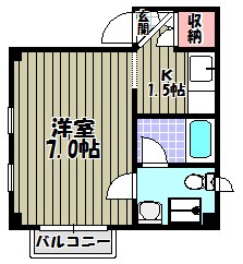 メゾン・ド・ソレイユ滝谷 間取り