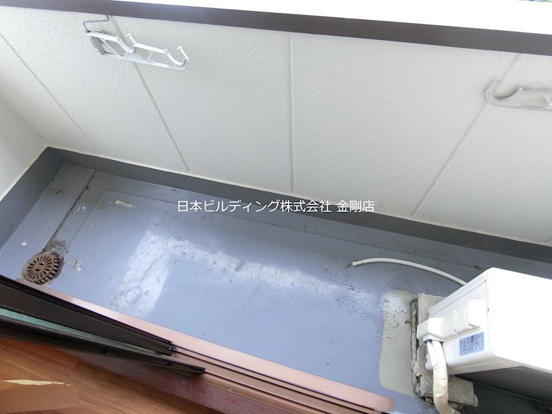 アプティ２番館 ベランダ