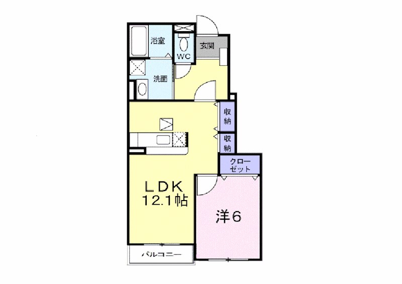 フィオーレ 間取り図