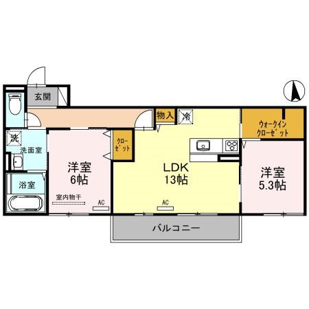 SunSun あおばおか 間取り