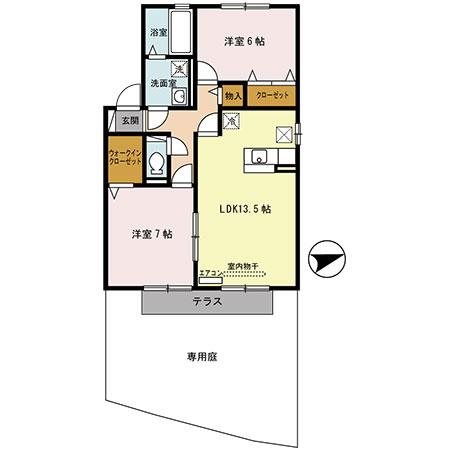 エスペランサA棟 間取り