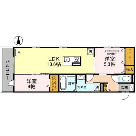 ラ・マーサ 間取り図