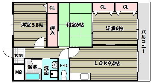 サントルドゥヴィラージュ 間取り