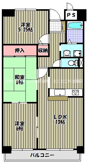 ブエナビスタ和泉中央 間取り図