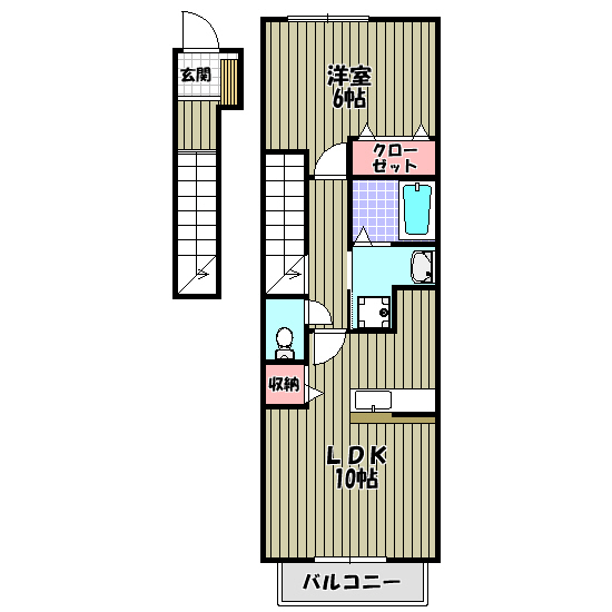 フィオーレ松ヶ丘 間取り