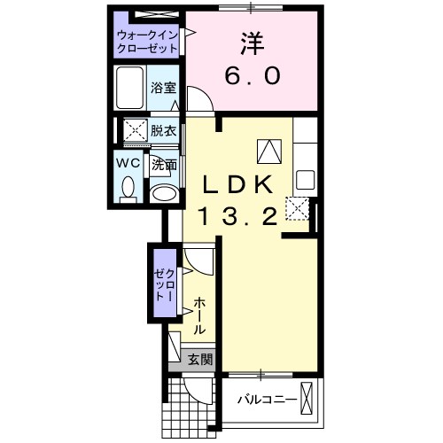 シェーネ　康 間取り図