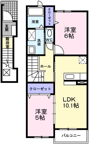 サザンクロス 間取り図