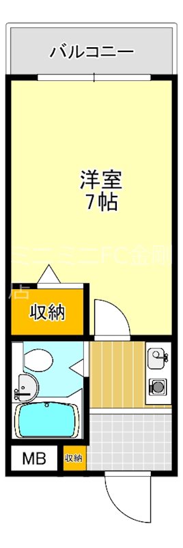 シャルマン芳春 間取り図