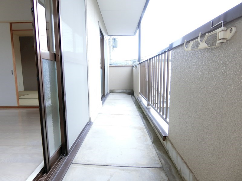 日吉マンション ベランダ