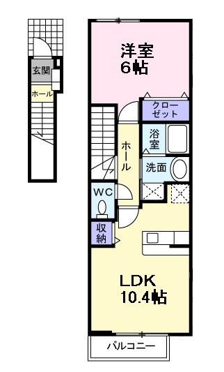 クリスタルブライト 間取り図