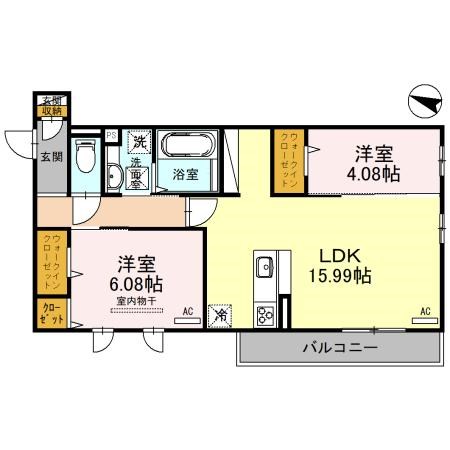 エヌ　プレミール 間取り図