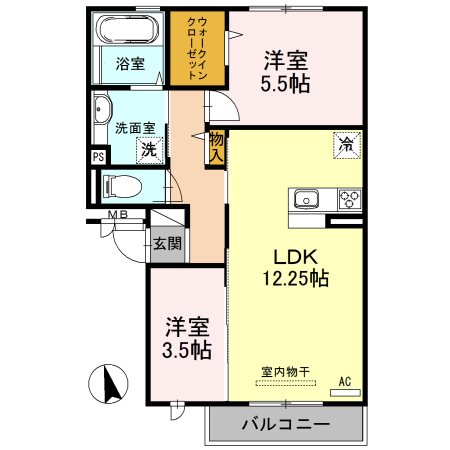 クオーレ 間取り図